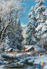 Bozenka 1001 - Winter in Forrest 350