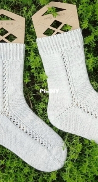 Local Train Journey Socks by Kyoko Tachikawa-English Japanese - Free