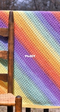 Make It Crochet - Kim Guzman - Cross Stitch C2C Baby Blanket