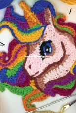 Katika Crochet Art - Crochet Unicorn