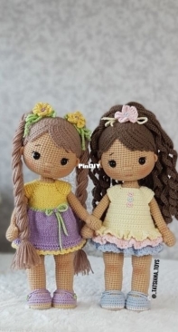 Tatsiana toys - Tatiana Reentovich - Татьяна Реентович - Doll Dasha - Кукла Даша - Russian