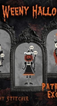 The Witchy Stitcher - Teeny Weeny Halloweeny Series Pt. 5 - Midnight Mischief Makers by Meg Black