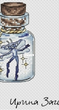 Pixie In A Jar by Irina Zagorodskaya