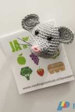 Cute Dutch - Stefanie Trouwborst - Koelkastmagneet - Magnet Mouse Maaike - Dutch - Free