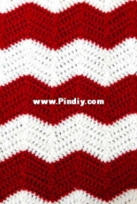 Jayda Institches - Chevron Stitch Crochet Blanket - free