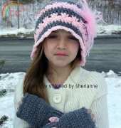 Nostalgia Hat and Fingerless Gloves
