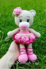 Smartapple creations- Maarja Harsing Vark- Bibi the Ballerina Bear - Russian Translated - Free