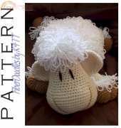 Fiber Doodles - K4TT - Pillow Pal Lamb