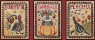 Waxing Moon Designs 188 Turkey Trio
