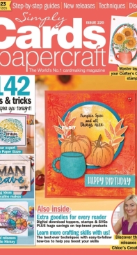Simply Cards and Papercraft - Issue 220 / 2021