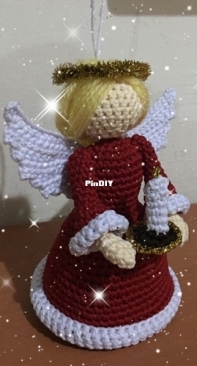 Crafty genes Indonesia  - Sofie Julien Versluys - Christmas Angel - Kerstengel - Dutch