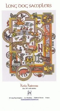 Long Dog Samplers LD67 - Kells Kritters PCS