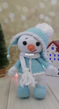 Adorable Toys Shop - Albina Latyshova - Winter Snowman
