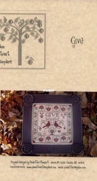 Plum Street Samplers - Give XSD