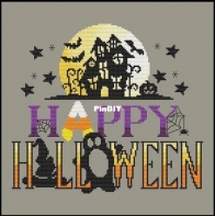 Shannon Christine Designs - Happy Halloween Cross Stitch