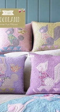 Tilda - Woodland - Winter Fun Pillows - Free