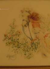 Girl with a horse
