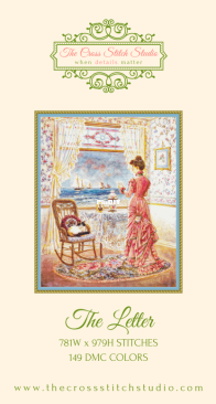 The cross stitch studio - The Letter