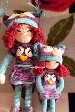 Cherry Minchens - Jasmin Reese - Mini Zoe Owl Curls Head - German