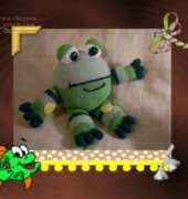 Craftybegonias Funmigurumi and Kids Stuff - Funmigurumi Frogs Croaky Puddler