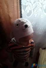 Puppy hat for boy