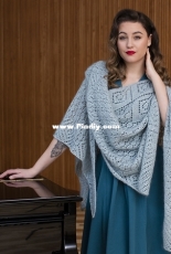 Filcolana-Dina Shawl by Karen S. Lauger-English,German,Danish-Free