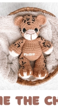 Crochet with Kyra - Kyra - Charlie the Cheetah