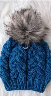 Wanded - Fiendfyre Hat by Jenny Noto