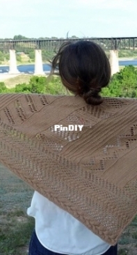 Wilderness Shawl - Lara Simonson - KnotEnufKnitting