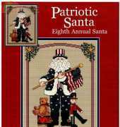 Sue Hillis L232 - Patriotic Santa