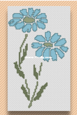 Alita Designs - Blue Flowers - Free