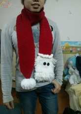 santa scarf