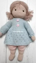Wool Toys Marina - Marina Popova - Clothes for 10 inches doll - English