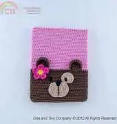 One and two company- Carolina Guzman-  Bear Ipad Case Crochet Pattern