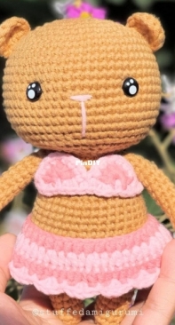Stuffed Amigurumi - Kapi - Khánh Phụng - Gấu Bikini - Ocean Bear - English and Vietnamese - Free