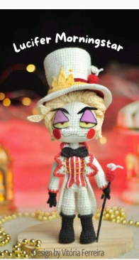 Amigurumis da vit - Victoria Victory Ferreira - Lucifer Morningstar