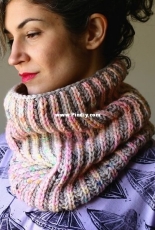 Beginners Brioche Cowl - Lavanya Patricella - Free