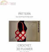 Zoom Yummy - Crochet 3D Fower Purse