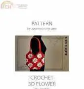 Zoom Yummy - Crochet 3D Fower Purse