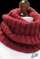 Wollkenschaf-Romantica Cowl by Heike Rehfeldt -German-Free