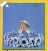 Td Creations BED 760 Collectable Bed Doll Series - Crochet Misty