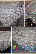 Dew drops shawl