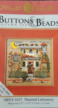 Mill Hill - Buttons & Beads Autumn Series MH14-1623 Haunted Laboratory XSD