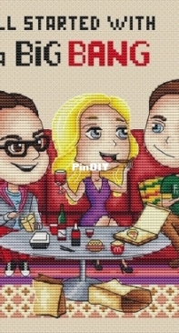 Fourteenstitch - The Big Bang Theory by Anastasia Ivanova
