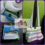 Hatched With Love- Jen Hatch - Purse of Triangles