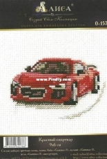 Alisa 0-157 - Red Sport Car