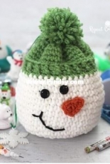Repeat Crafter Me - Sarah Zimmerman - snowman sack - Russian - Free
