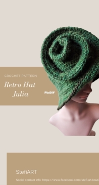 Stefi Art - Stefka Mihova - Retro Hat Julia
