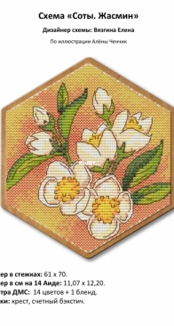 Honeycombs. Jasmine by Elena Vyazgina