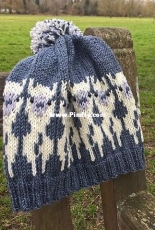 Alpacas on a Hat by Sylvia Leake